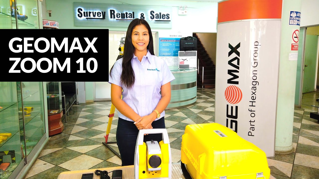 Unboxing y revisión del la Estación Total Geomax Zoom 10