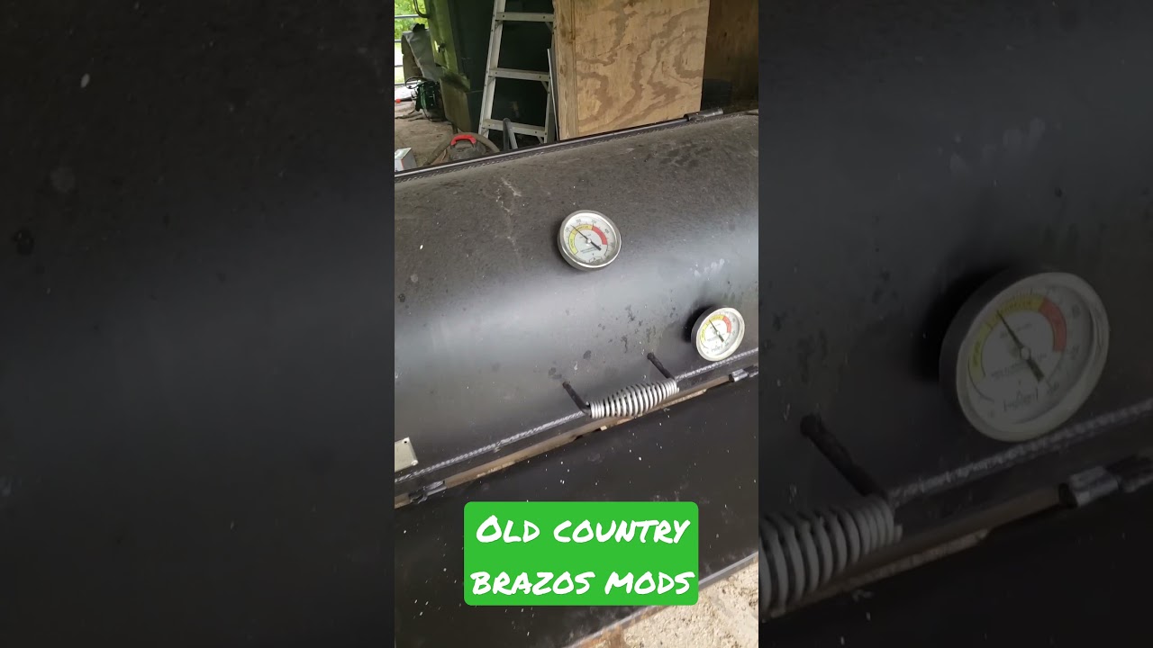 Added 1 foot of stack on old country brazos with smoke collector mod