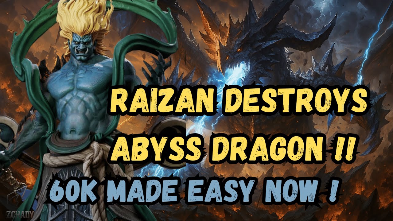 Raizan Makes 60k Abyss too EASY!! Physical Shield gets MELTED! Nightmare / Eso  | Watcher of Realms