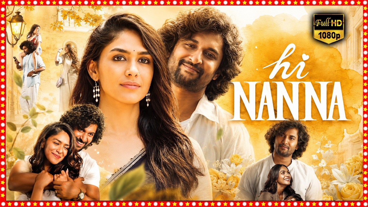 Hi Nanna Telugu Superhit Full HD Movie | Nani, Mrunal Thakur, Kiara Khanna | Telugu Family Drama