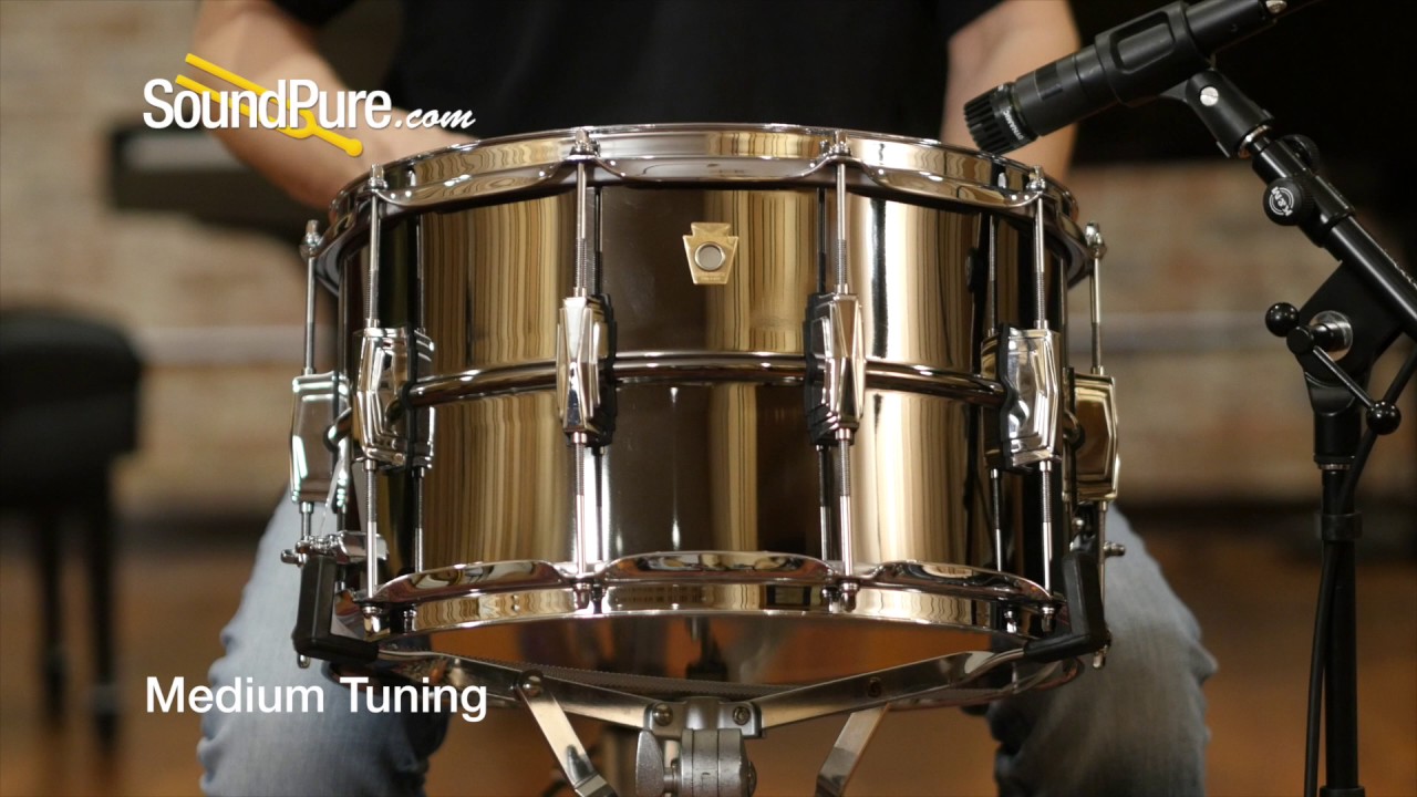 Ludwig 8x14 Black Beauty Snare Drum - Imperial Lugs, Quick n' Dirty