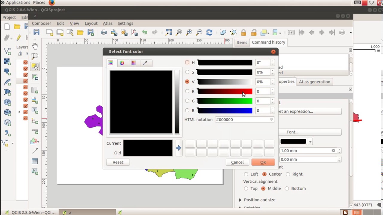 QGIS  3 print composer