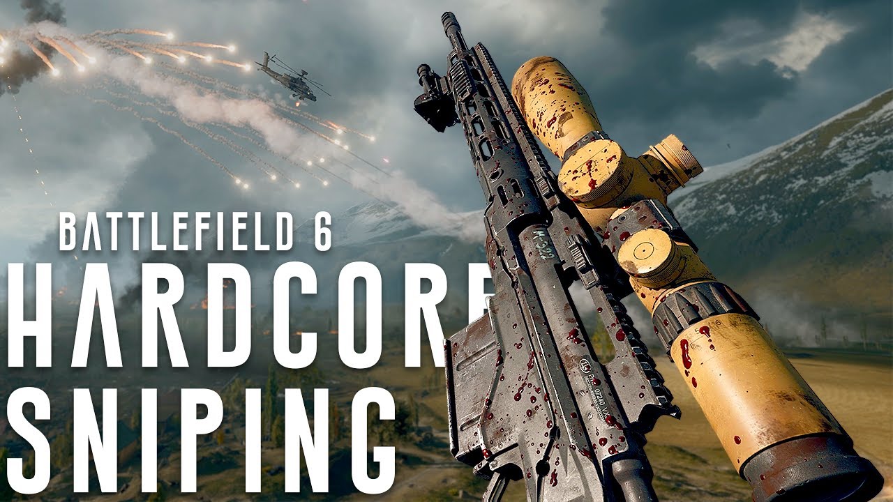 Battlefield 6 Hardcore Mode is a Sniper's Paradise...