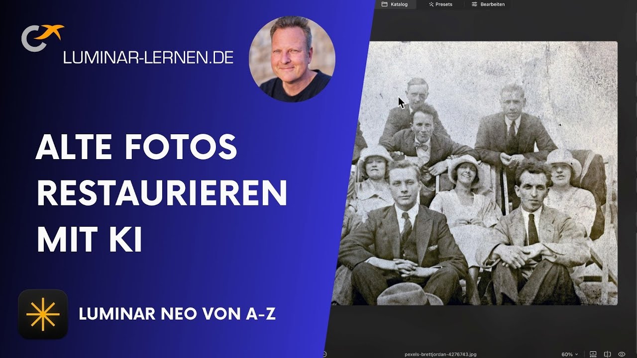 Luminar Neo - Alte Fotos restaurieren mit KI