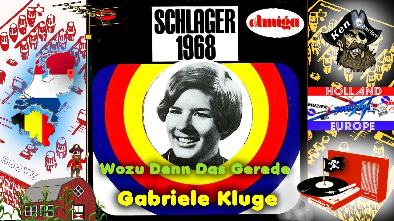 Wozu Denn Das Gerede - Gabriele Kluge - 1968 - Piratenmuziek