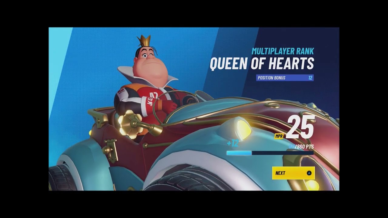 Disney Speedstorm (Nintendo Switch) Season 15 Part 1 - Queen of Hearts - MPR 24 to 28