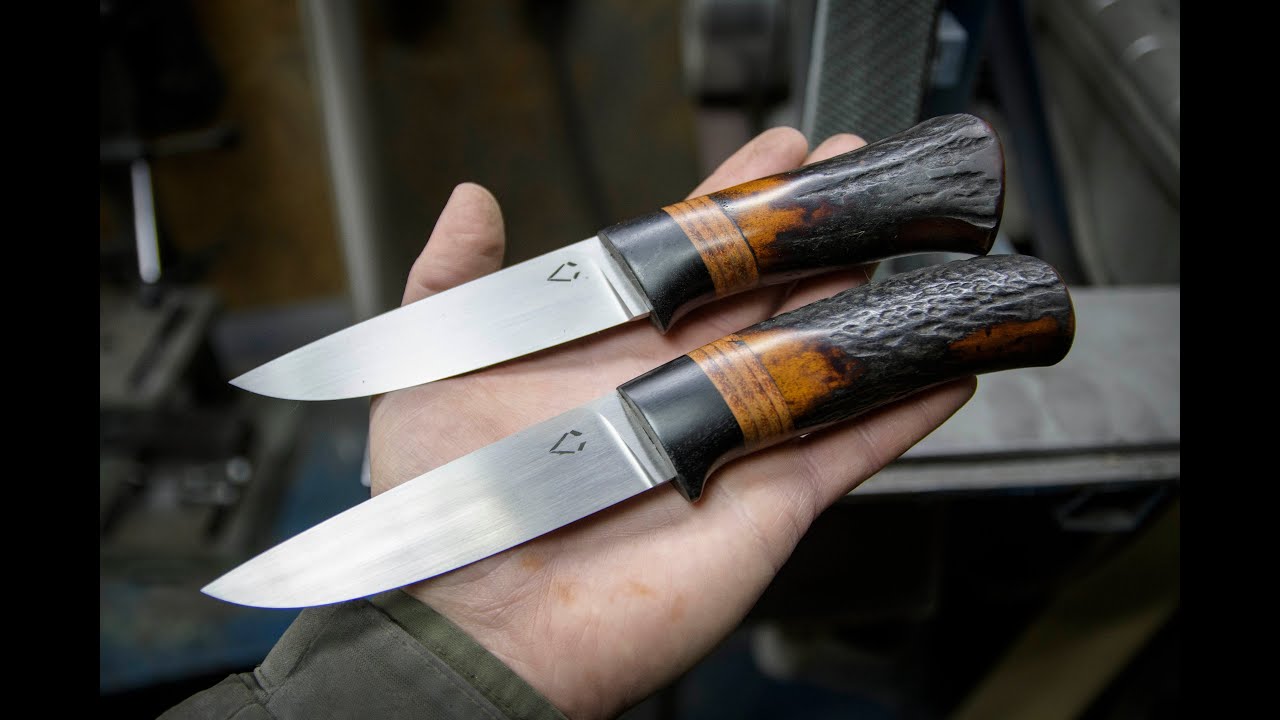 Knifemaking: rękojeść z poroża jelenia