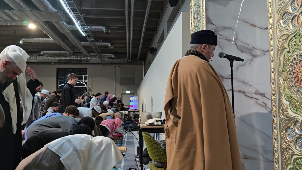 مسجد اوربرو سوید (11رمضان) صلاة العشاء دكتور إبراهيم إمونن أستاذ جامعي من المغرب 2026/2/28