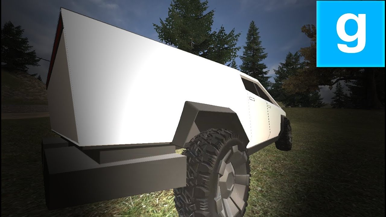 Garry's Mod:Топовый обзор(нет) на кибертрак теслу(gmod приколы)