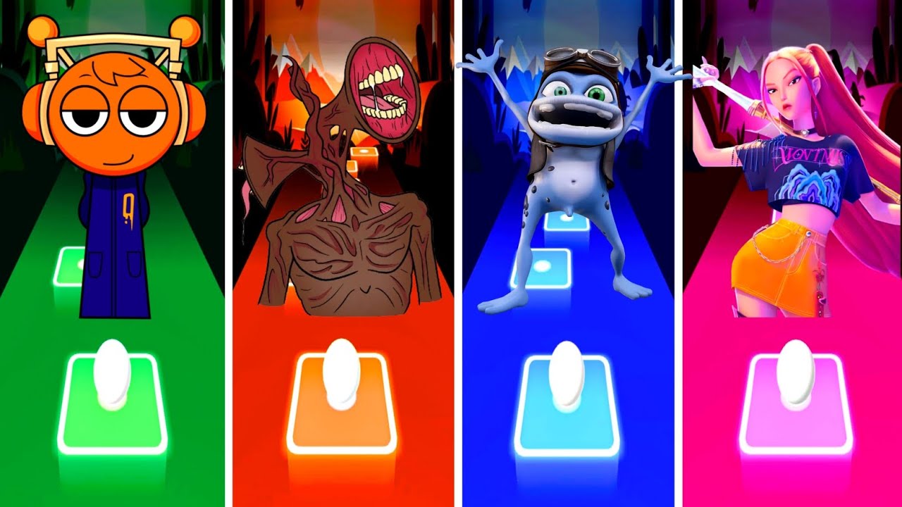 Incredibox Sprunki 🆚 Siren Head 🆚 Crazy Frog 🆚 Kpop Demon Hunters.💥Who Is The Best Coffin Dance? 🤔