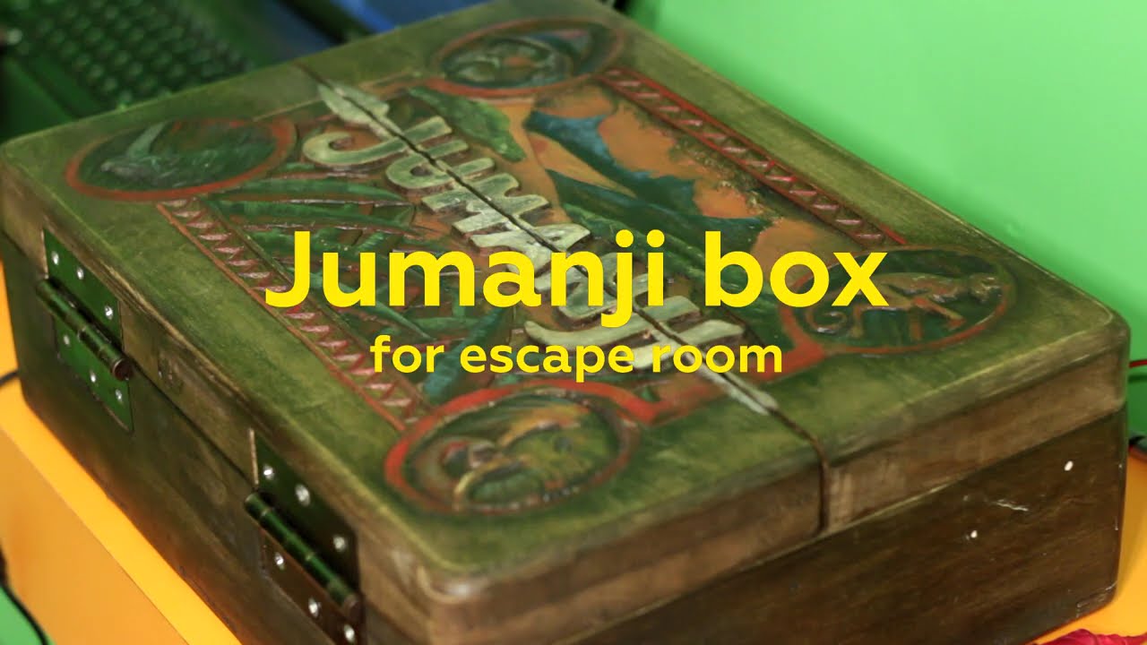 Jumanji Box 1:1, Puzzle for Escape Room