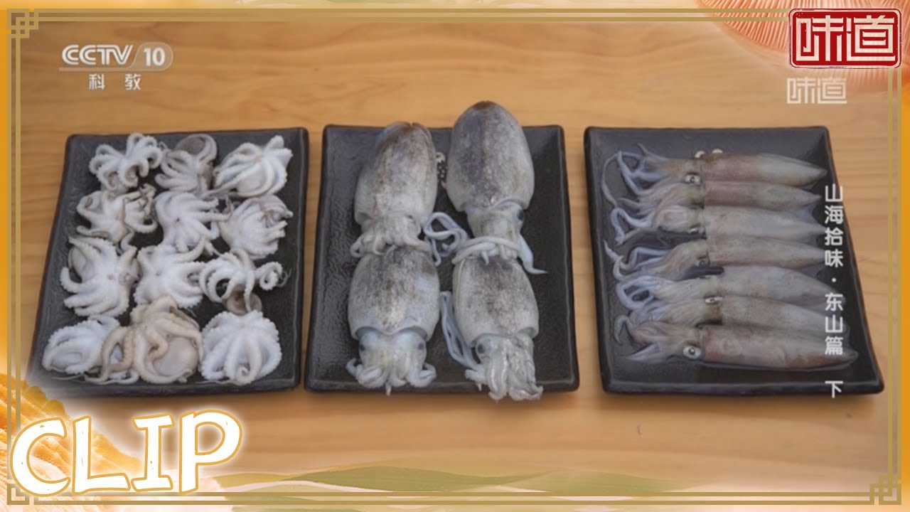 章鱼 墨鱼 鱿鱼傻傻分不清 有什么区别？《味道》20221211 | 美食中国 Tasty China