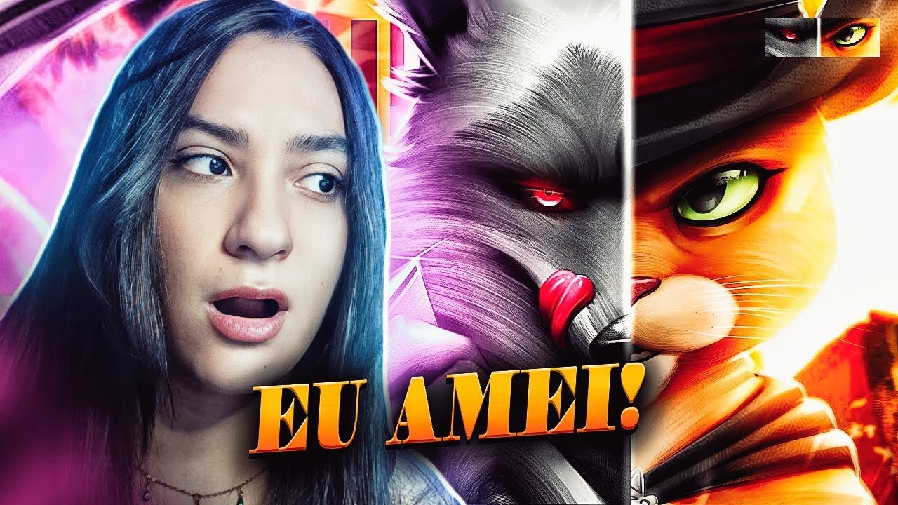 (MUITO BOMM!!) 2 EM 1 MHRAP - LOBO da MORTE 🐺 & GATO DE BOTAS 🐱 (Gato de Botas 2) - REACT