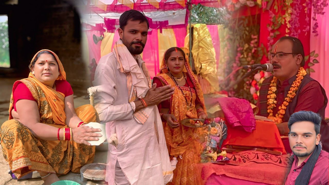 कृष्ण जन्म की अद्भुत कथा | श्रीमद् भागवत कथा ग्राम कातलवाही 19 से 27 🙏|| Mj Vikash Vlog