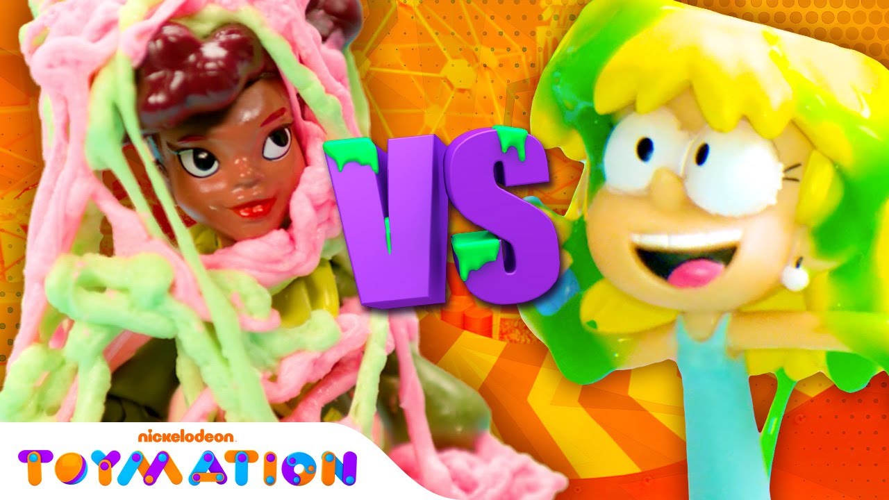 Loud House vs. Ninja Turtle Toys Get MESSY! | Nickelodeon Versus #3 | Toymation Games