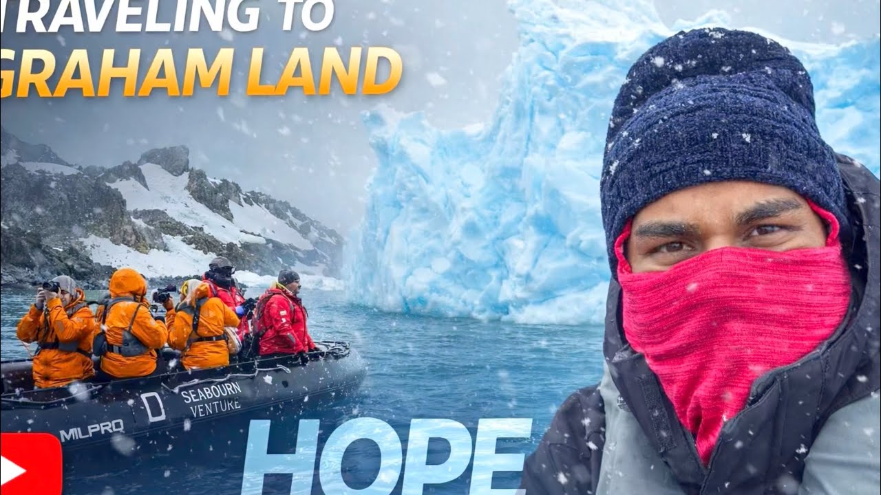  Antarctica യാത്ര 🇦🇶 | Graham Land Experience ❄️🧊	മഞ്ഞിനേക്കാൾ ശക്തമാണ കാറ്റ്