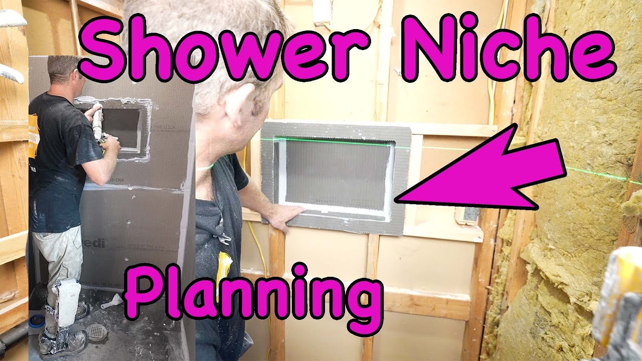 Planning tips for a Shower 🚿Niche