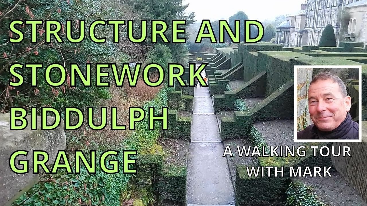 Amazing Stone Sculpture and Stonemasonry at Biddulph Grange Garden, a mindful walking tour.