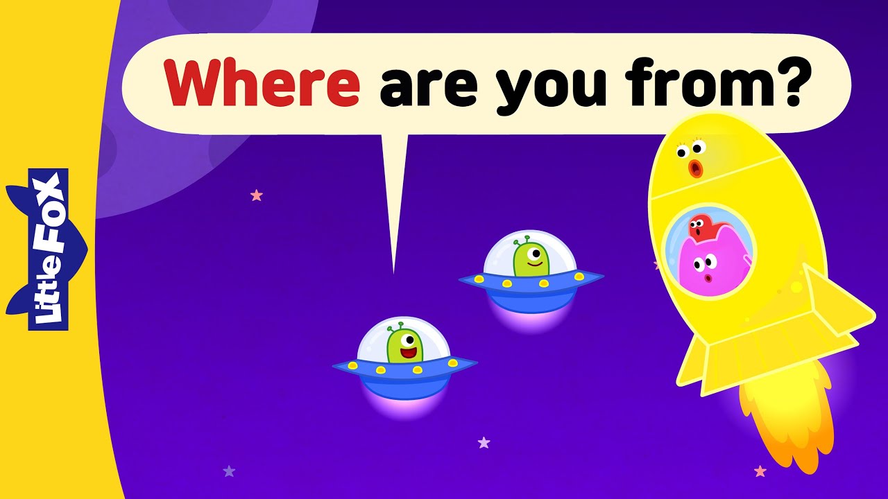 Sight Words Song l Wh Words for Kids | Sing and Learn l High Frequency Words | Little Fox