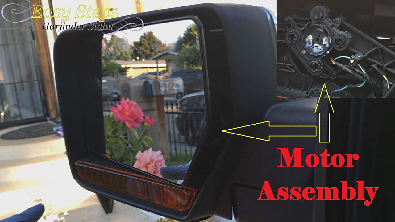Replace Left Driver Flat Mirror Glass Assembly & Motor on 07-12 Lincoln Navigator | 07-11 Expedition