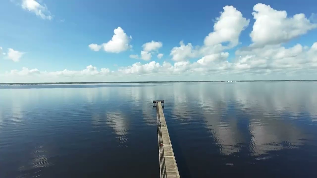 St. John's River Florida with a Woodpeckers BBQ Fly over