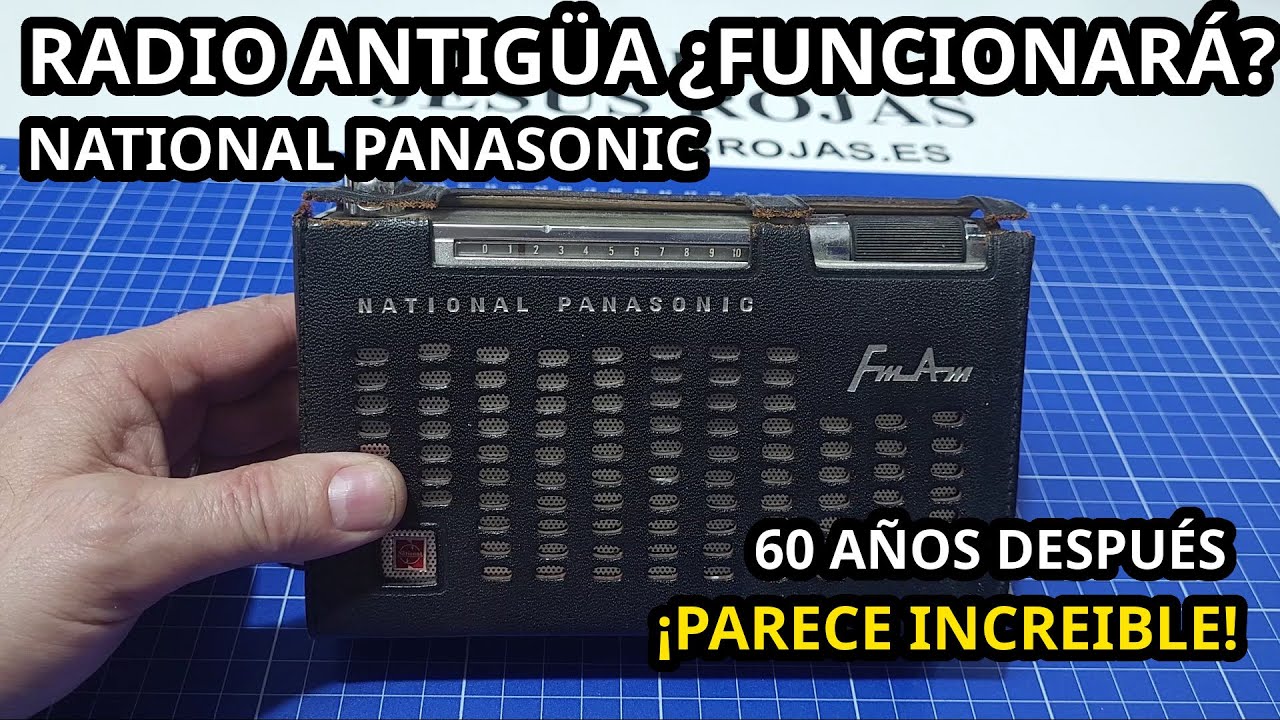 Restauración y Puesta en Marcha de una Radio National Panasonic Antigua. 515