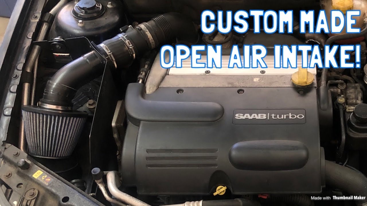 Making a Custom Intake for My Saab 9-3!