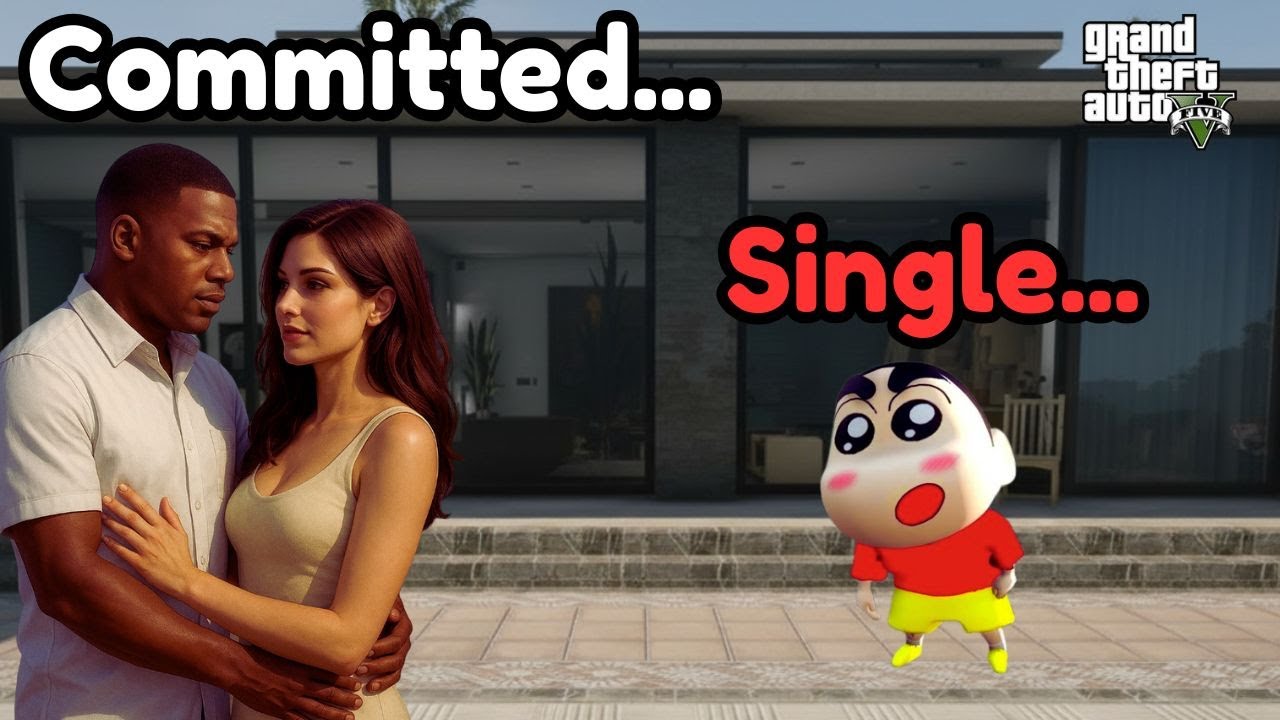 GTA 5: Franklin Ready to Commit 💍 But Shinchan Breaks Love Story | Tamil Mod Gameplay