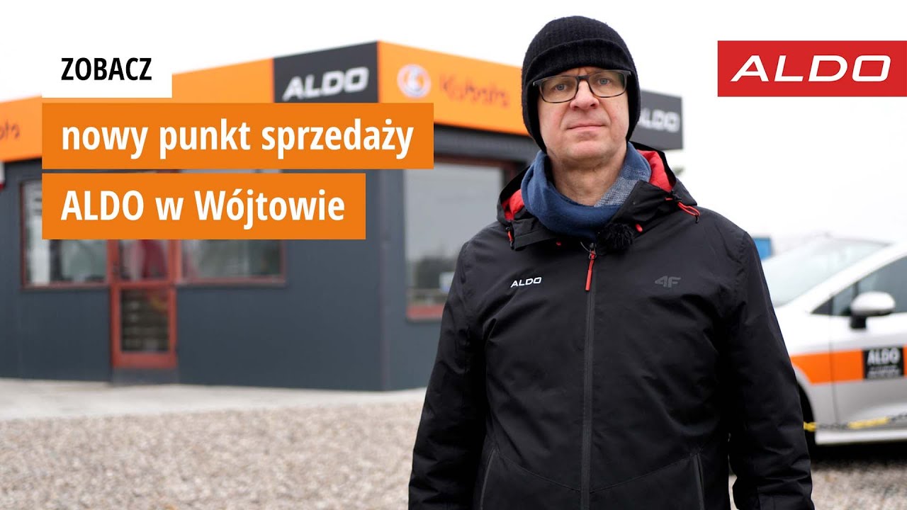 Zobacz nowy punkt sprzedaży ALDO w Wójtowie