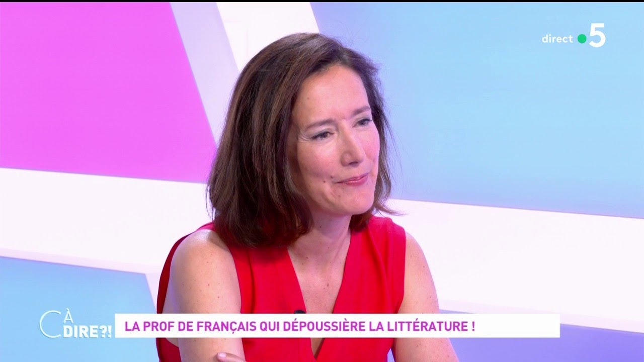 La prof de Français qui dépoussière la littérature !  #cadire 13.06.2022