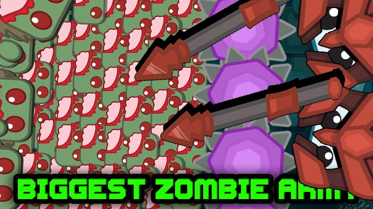 STARVE.IO - THE BIGGEST ZOMBIE ARMY!