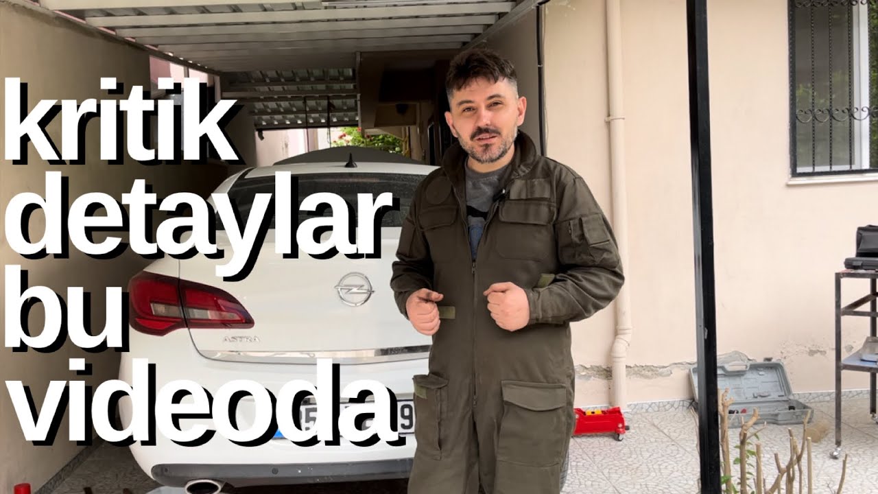 Opel Astra J Arka Fren Balata ve Disk Değişimi