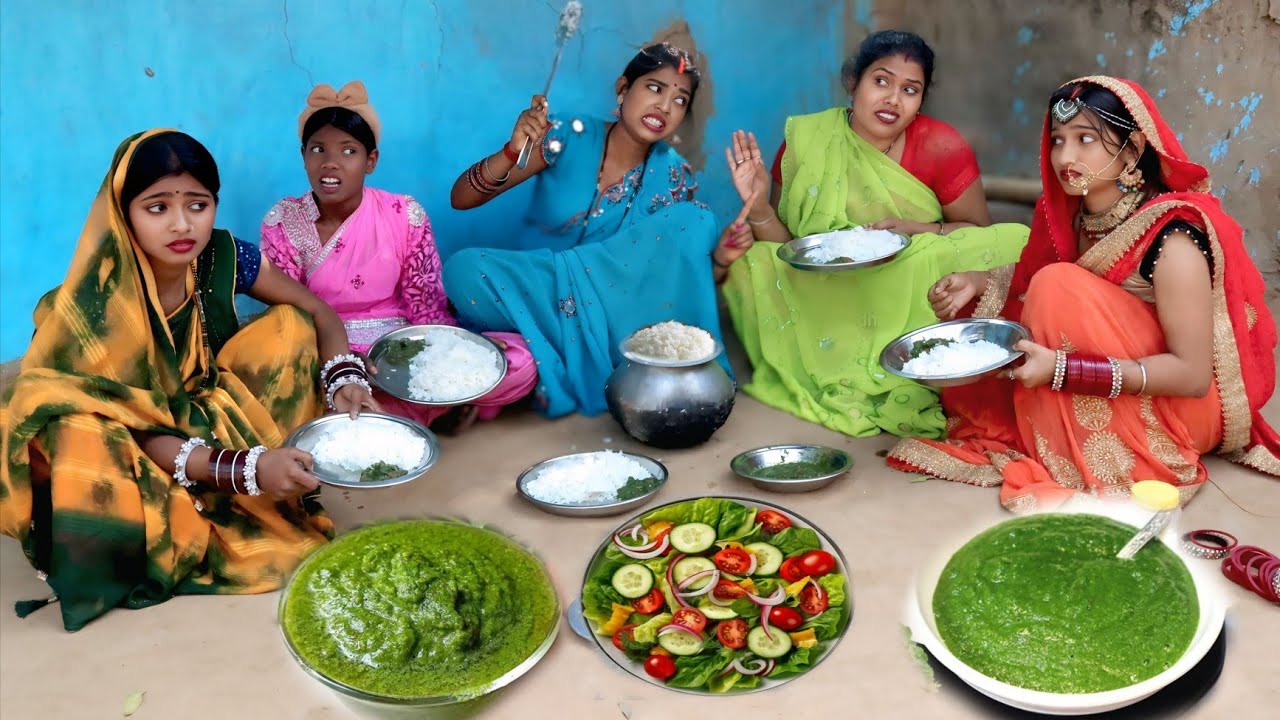 दबंग ससुरईतीन ननद/देखिए नईहर में शासन पूरे परिवार को चटनी भात कैसे खिलाती हैं,Khushboo comedy video