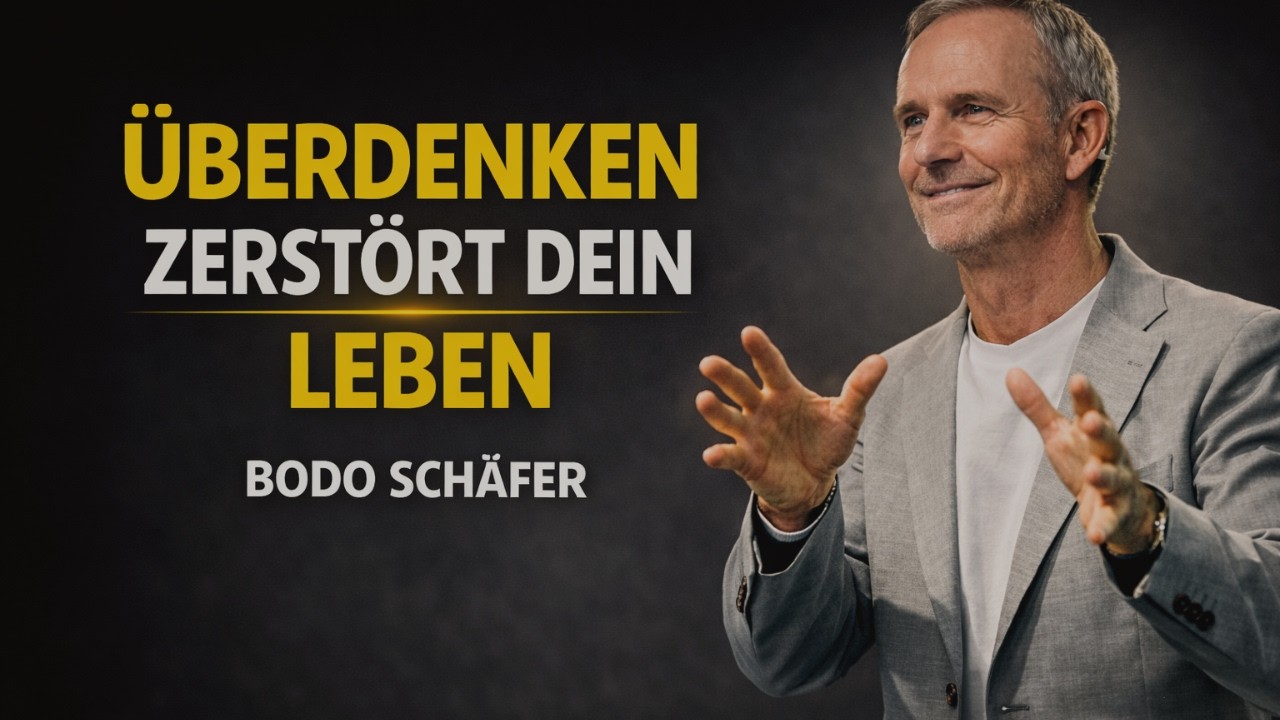 ÜBERDENKEN UND ZU WENIG HANDELN IST EINE STILLE ART, DEIN LEBEN ZU SABOTIEREN | Bodo Schafer