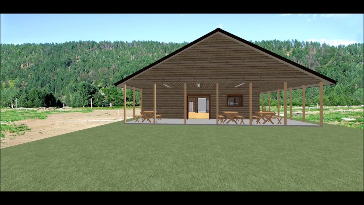 Conestoga Log Cabin Kit Tour - Lincoln Multi-Purpose 50' x 34' | 1,700 SQF