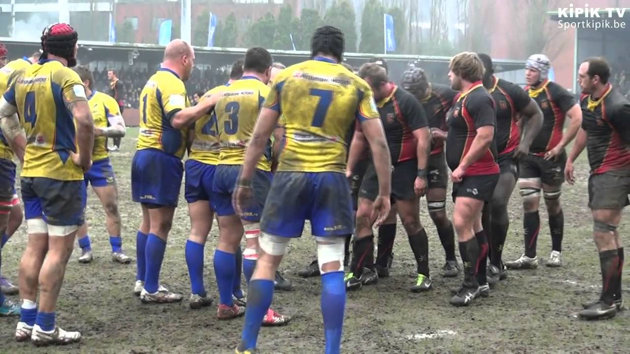 VI Nations B: Belgique - Roumanie 14-32 (9 mars 2013)