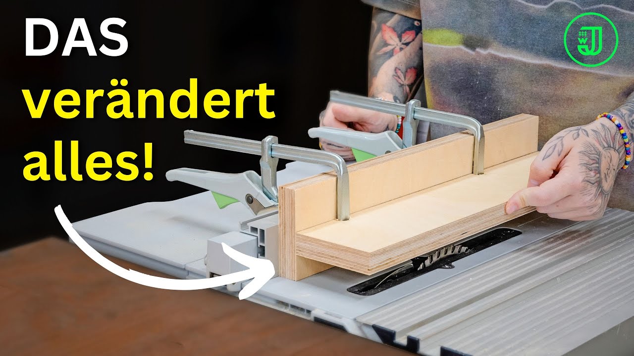 Für 0 EURO! 🤩👉 Bau dir DAS unbedingt für deine TISCHKREISSÄGE! | Jonas Winkler