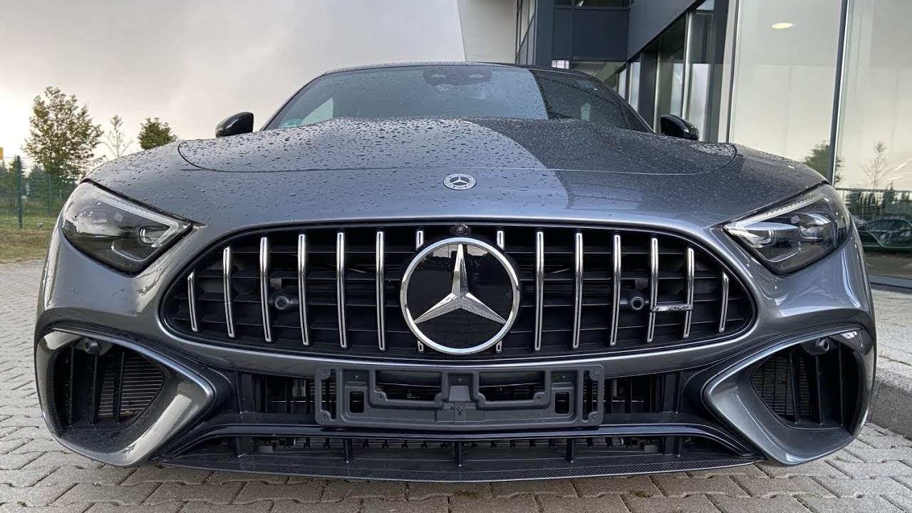 2023 Mercedes AMG SL 63 4MATIC+ in selenitgrau + Carbon-Paket