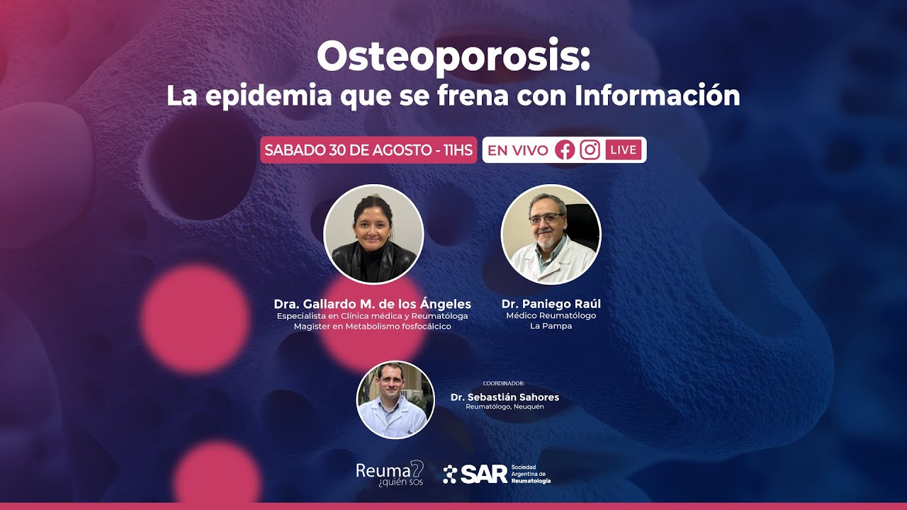 Osteoporosis:La epidemia que se frena con Información