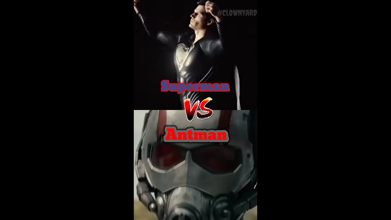 Superman 🆚 Antman || A/JL Elimination Wheel || Avengers/Justice League #mcu #dceu #marvel #dc