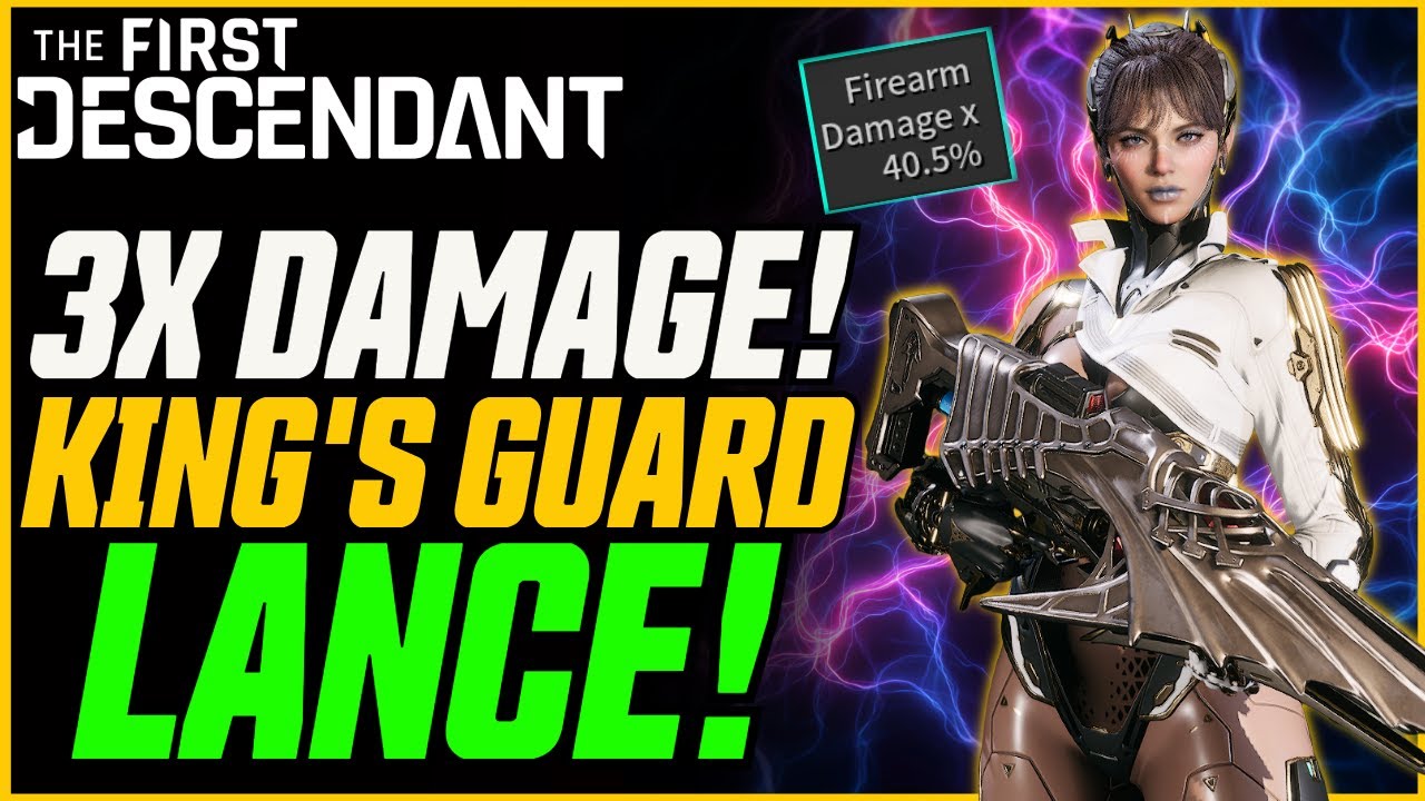 UPDATED SHAREN + King's Guard Lance Build Guide (3X DAMAGE!) // The First Descendant