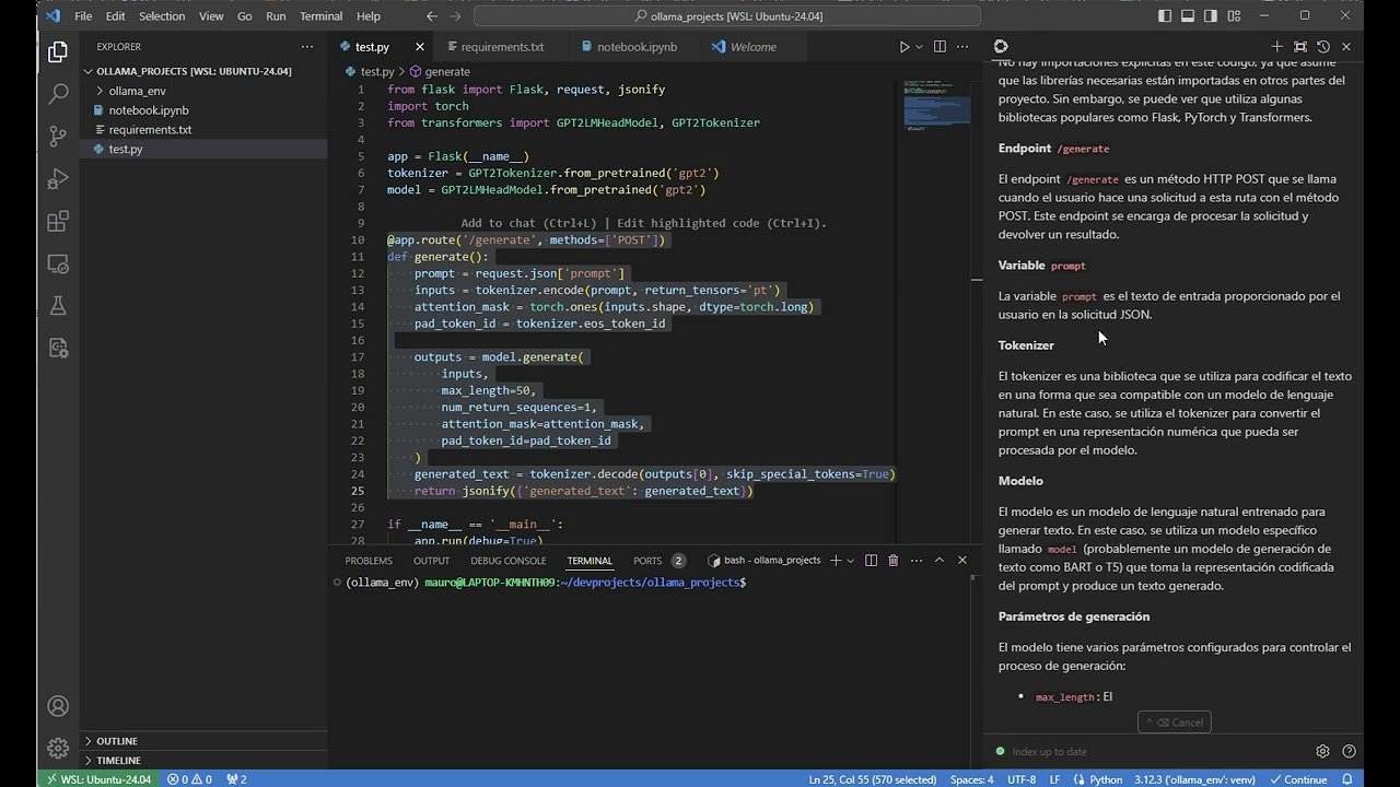 Continue + Ollama (localhost Code Assistant)