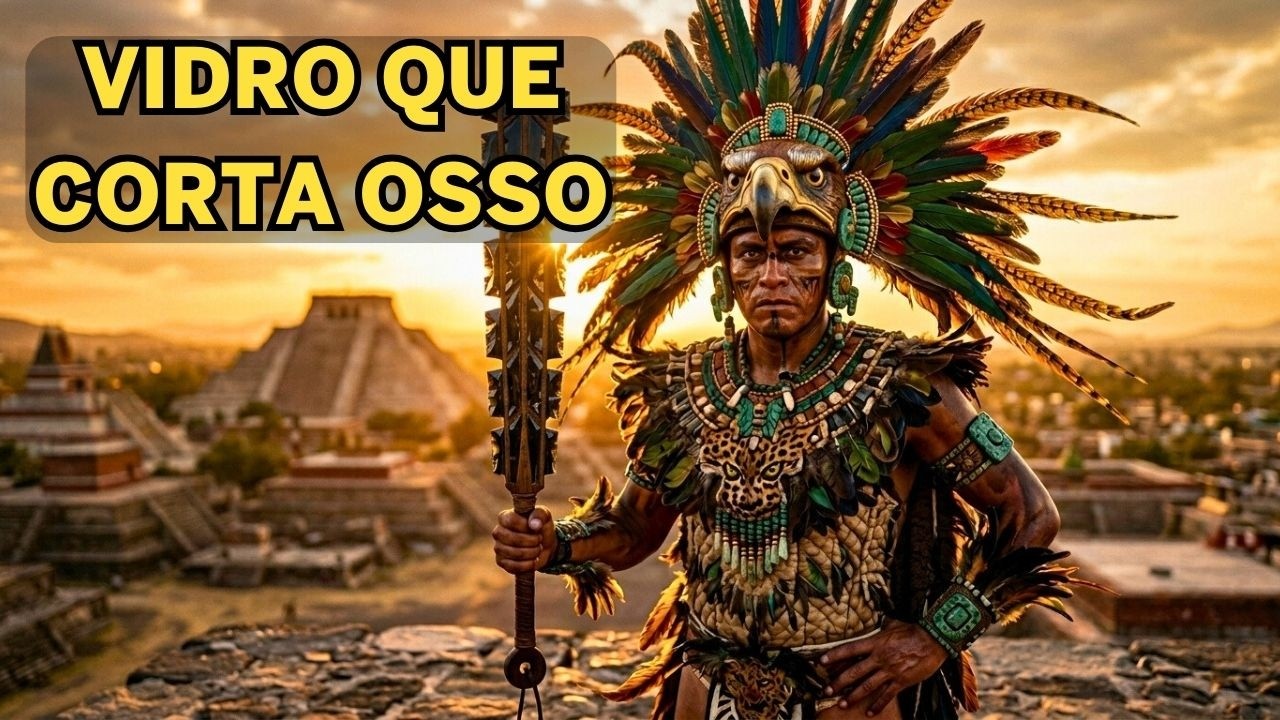 Por que Você Não Sobreviveria 1 minuto Contra a Espada de Vidro Asteca Reconstrução IA