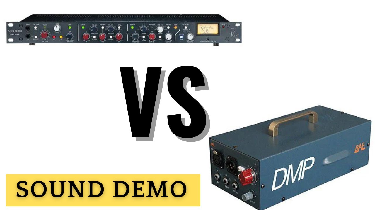 RUPERT NEVE DESIGNS SHELFORD CHANNEL VS BAE 1073DMP (No Talking)