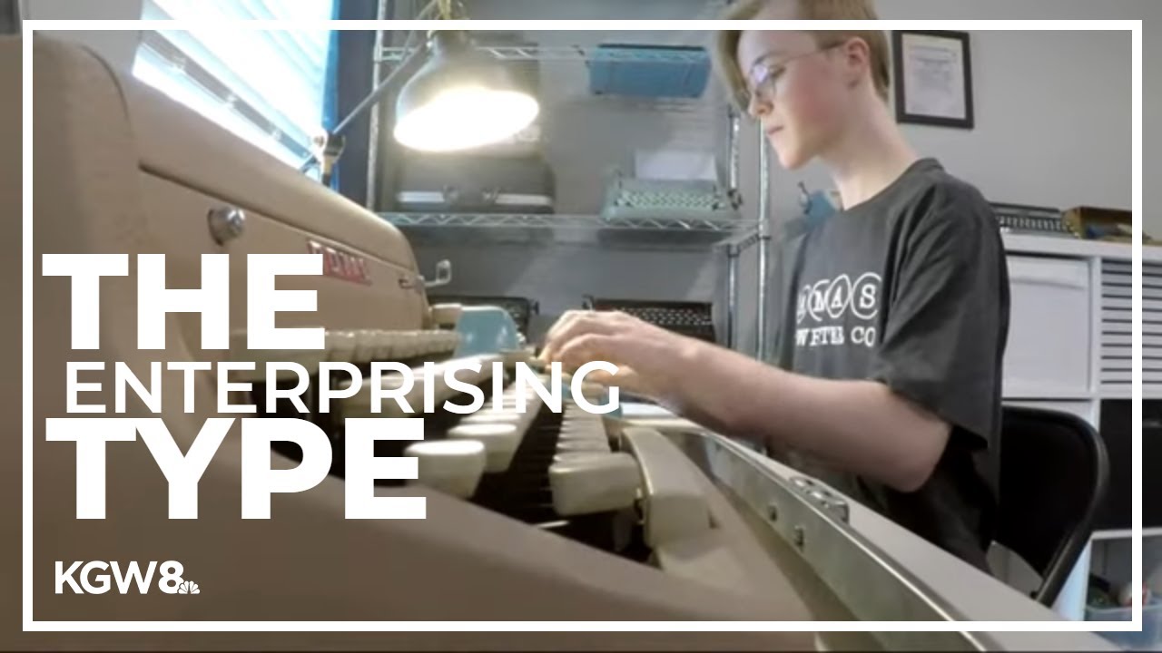Camas teen starts typewriter restoration business