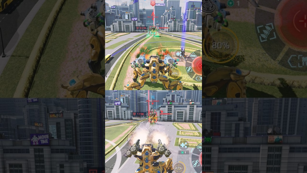 Murix vs MaceAfter Rebalance 🔥 War Robots #shorts