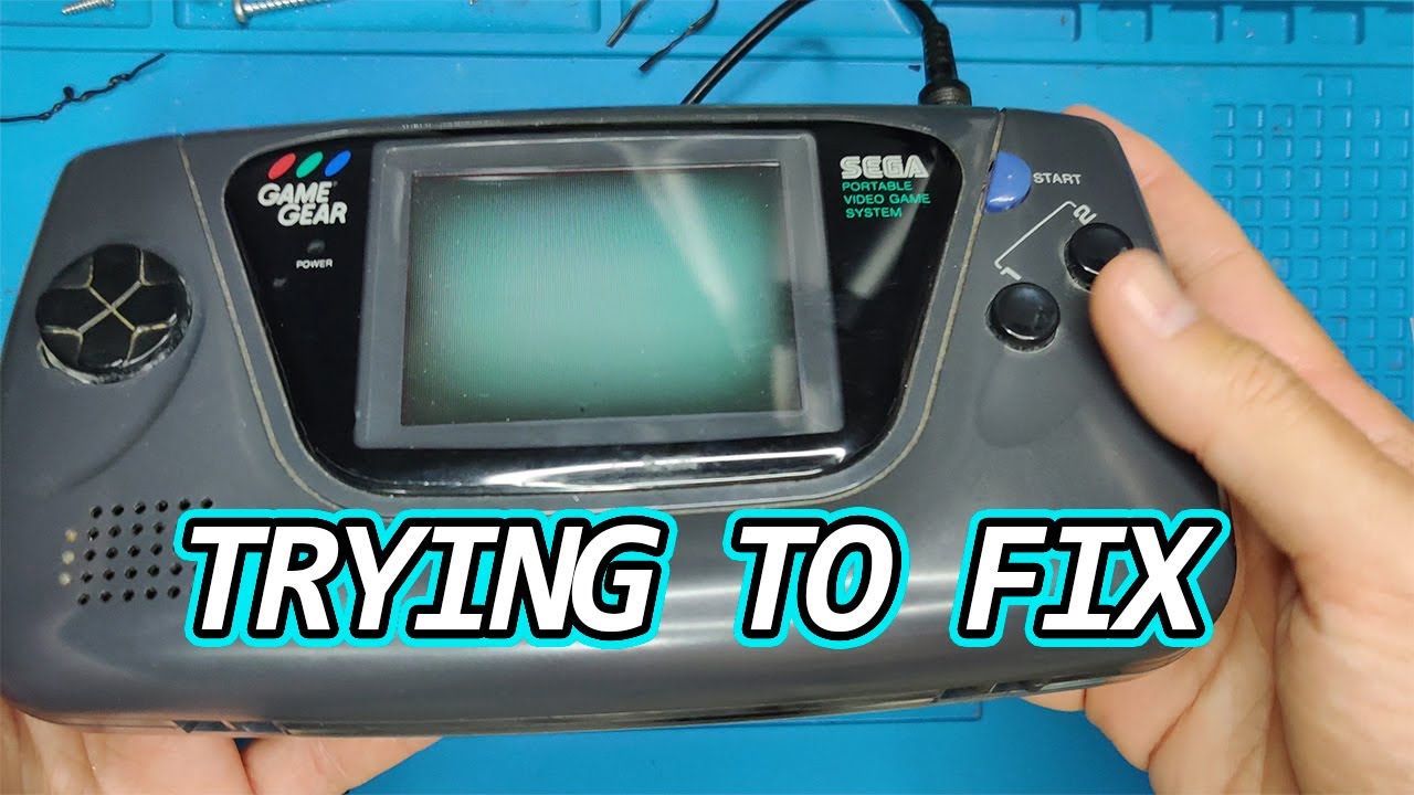 Tratando de reparar una game gear. ¿Resucitará?