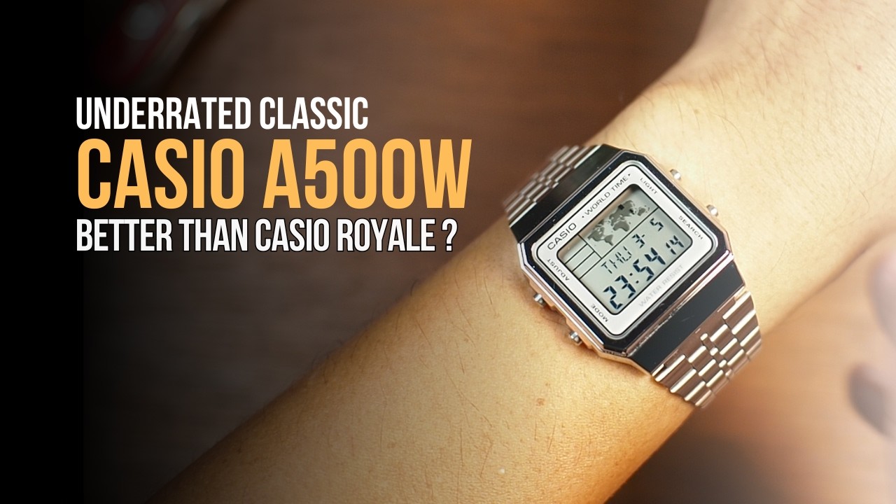 Усовершенствованный мировой таймер: обзор и переосмысление Casio A500W.