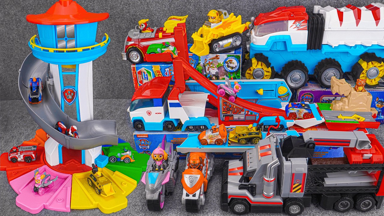 28 Minutes Satisfying with Unboxing Cute Mystery PAW PATROL Rescue Truck Collection ASMR🐾Review Toys
