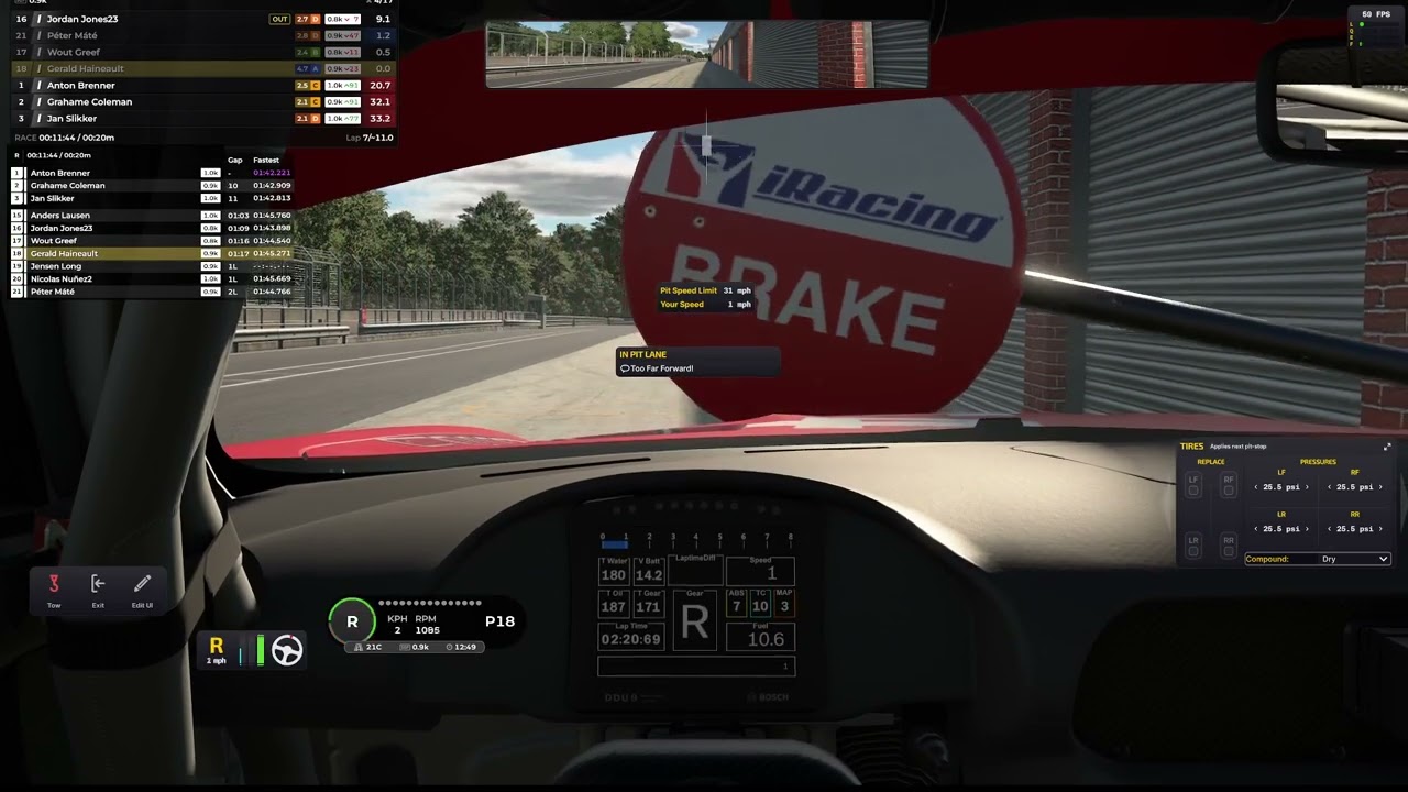 iracing oulton park circuit gt4 fixed